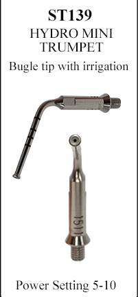 ST139 hydro mini trumpet Enac dental surgical tip